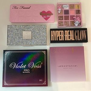 Eyeshadow and Highlighter Palette Bundle!